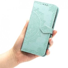 Кожаный чехол (книжка) Art Case с визитницей для Xiaomi Redmi 4X – Бирюзовый