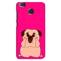 Чехол (ТПУ) Милые собачки для Xiaomi Redmi 4X – Веселый Мопсик