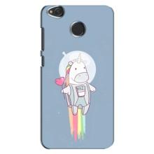 Чохол Unicorn на Xiaomi Redmi 4X (Єдинорог космонавт)