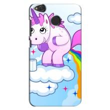 Чохол Unicorn на Xiaomi Redmi 4X (Веселка Єдиноріга)