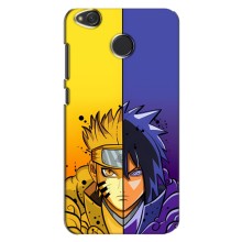 Купить Чехлы на телефон с принтом Anime для Редми 4х (Naruto Vs Sasuke)