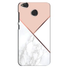 Мраморный чехол на Xiaomi Redmi 4X (VPrint) (Тройной мрамор)