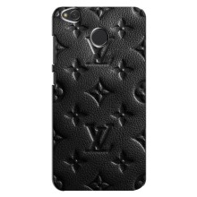 Текстурный Чехол Louis Vuitton для Редми 4х (Черный ЛВ)