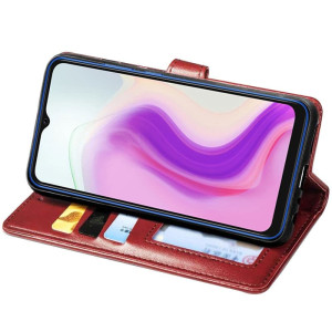 Кожаный чехол-книжка GETMAN Gallant (PU) для Xiaomi Redmi 5 Plus / Redmi Note 5 (Single Camera) – Красный