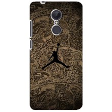 Чехлы для Xiaomi Redmi 5 Plus - с картинкой JORDAN (AlphaPrint) (Logo Jordan)
