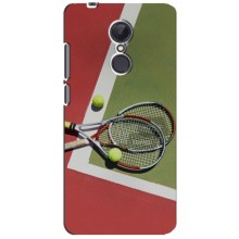 Чехлы с принтом Спортивная тематика для Xiaomi Redmi 5 Plus – Ракетки теннис