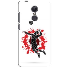 Чехлы с принтом Спортивная тематика для Xiaomi Redmi 5 Plus – Волейболист