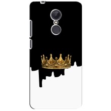 Чехол (Корона на чёрном фоне) для Редми 5 плюс – Золотая корона