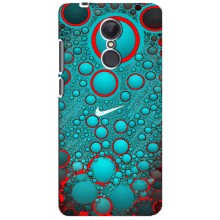 Силиконовый Чехол на Xiaomi Redmi 5 Plus с картинкой Nike (Найк зеленый)