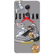 Силиконовый Чехол Nike Air Jordan на Редми 5 плюс – Air Jordan