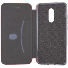 Шкіряний чохол-книжка Classy для Xiaomi Redmi 5 – Бордовий