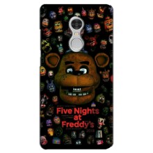 Чехлы Пять ночей с Фредди для Редми 5 (Freddy)