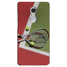 Чохли з прінтом Спортивна тематика для Xiaomi Redmi 5 – Ракетки теніс