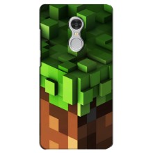 Чехол Майнкрафт на Xiaomi Redmi 5 (AlphaPrint) Minecraft (текстура Майнкрафт)