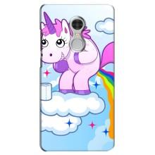 Чохол Unicorn на Xiaomi Redmi 5 (Веселка Єдиноріга)