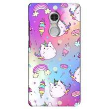 Чохол Unicorn на Xiaomi Redmi 5 (Веселка і Єдинорог)