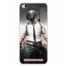 Силиконовый чехол с картинкой "Герой Pubg" на Xiaomi Redmi 5A – Пабг
