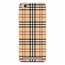 Чохол з Брендами одягу на Редмі 5А – Burberry стиль