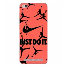 Силиконовый Чехол Nike Air Jordan на Редми 5А – Just Do It