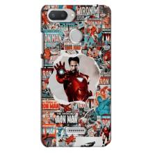 Чехлы с героями Марвел Xiaomi Redmi 6 (VPrint)