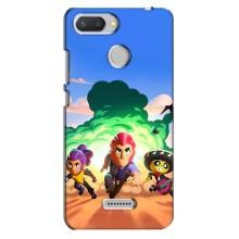 Чехол для Xiaomi Redmi 6 Бравл Старс (VPrint)