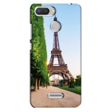 Чохол Ейфелева Вежа Xiaomi Redmi 6 - (AlphaPrint) (Дорога до Парижу)