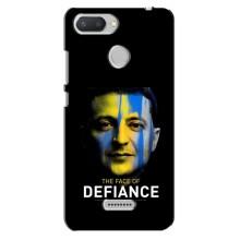 Чехол для Xiaomi Redmi 6 (AlphaPrint - с принтом Зеленского) – В. Зеленский