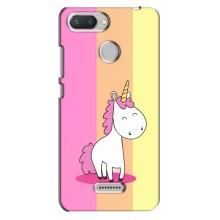 Чехол Unicorn на Xiaomi Redmi 6 (Радужный Единорог)