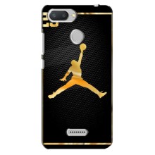 Силиконовый Чехол Nike Air Jordan на Редми 6 (Джордан 23)