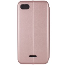 Кожаный чехол (книжка) Classy для Xiaomi Redmi 6A – Rose Gold