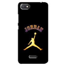 Чохли для Xiaomi Redmi 6A - з картинкою JORDAN (AlphaPrint) (Jordan Gold)