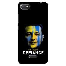 Чехол для Xiaomi Redmi 6A (AlphaPrint - с принтом Зеленского) – В. Зеленский