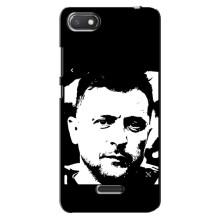 Чехол для Xiaomi Redmi 6A (AlphaPrint - с принтом Зеленского) – Зеленский АРТ