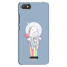 Чохол Unicorn на Xiaomi Redmi 6A (Єдинорог космонавт)