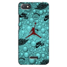 Силиконовый Чехол Nike Air Jordan на Редми 6А (Джордан Найк)