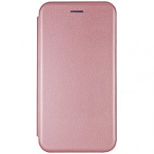 Кожаный чехол-книжка Classy для Xiaomi Redmi 7 – Rose Gold