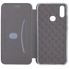 Кожаный чехол-книжка Classy для Xiaomi Redmi 7 – Темно-синий