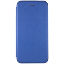 Кожаный чехол-книжка Classy для Xiaomi Redmi 7 – Синий