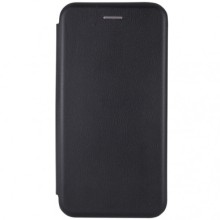 Кожаный чехол-книжка Classy для Xiaomi Redmi 7 – Черный