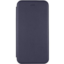 Кожаный чехол-книжка Classy для Xiaomi Redmi 7 – Темно-синий