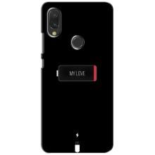 Чехлы для любимой на Ксяомі Редмі 7 (VPrint) (Love battery)