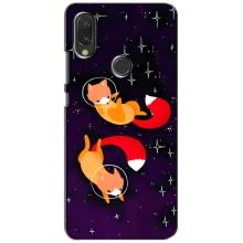 Чохли з картинкою Лисичка для Xiaomi Redmi 7 (VPrint) (Лисички космонавти)