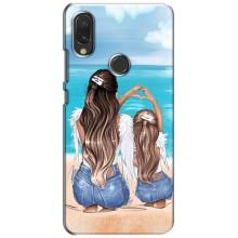 Чохол з друком для Xiaomi Redmi 7 - (Мама з дитинкою) (AlphaPrint) (Мама з донькою)