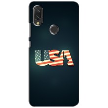 Чехол Флаг USA для Xiaomi Redmi 7 – USA