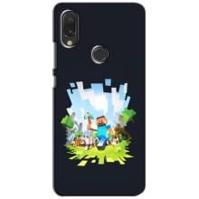 Чохол Майнкрафт на Xiaomi Redmi 7 (AlphaPrint) Minecraft (персонажі Minecraft)