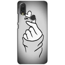 Чохол з принтом для Xiaomi Redmi 7 (AlphaPrint - Знак сердечка)
