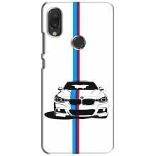 Чохол для Ксяомі Редмі 7 - з принтом БМВ (AlphaPrint) (Машина БМВ)