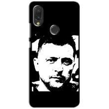 Чехол для Xiaomi Redmi 7 (AlphaPrint - с принтом Зеленского) – Зеленский АРТ