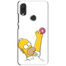 Чехол с Симпсонами для Xiaomi Redmi 7 (VPrint)