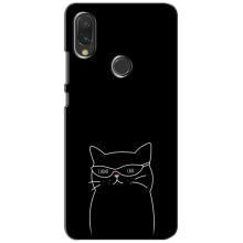 Чохол з малюнком кіт на Xiaomi Redmi 7 – Байдужий кіт